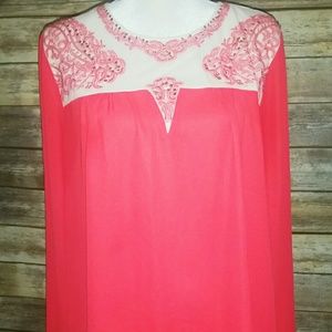 BKE Buckle Sparkly Boho Tunic